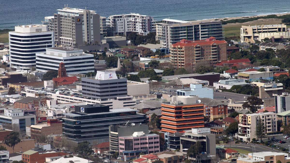Proposed reforms to NSW strata laws could result in new apartment buildings built in Wollongong or existing ones being redeveloped.  Picture: KIRK GILMOUR