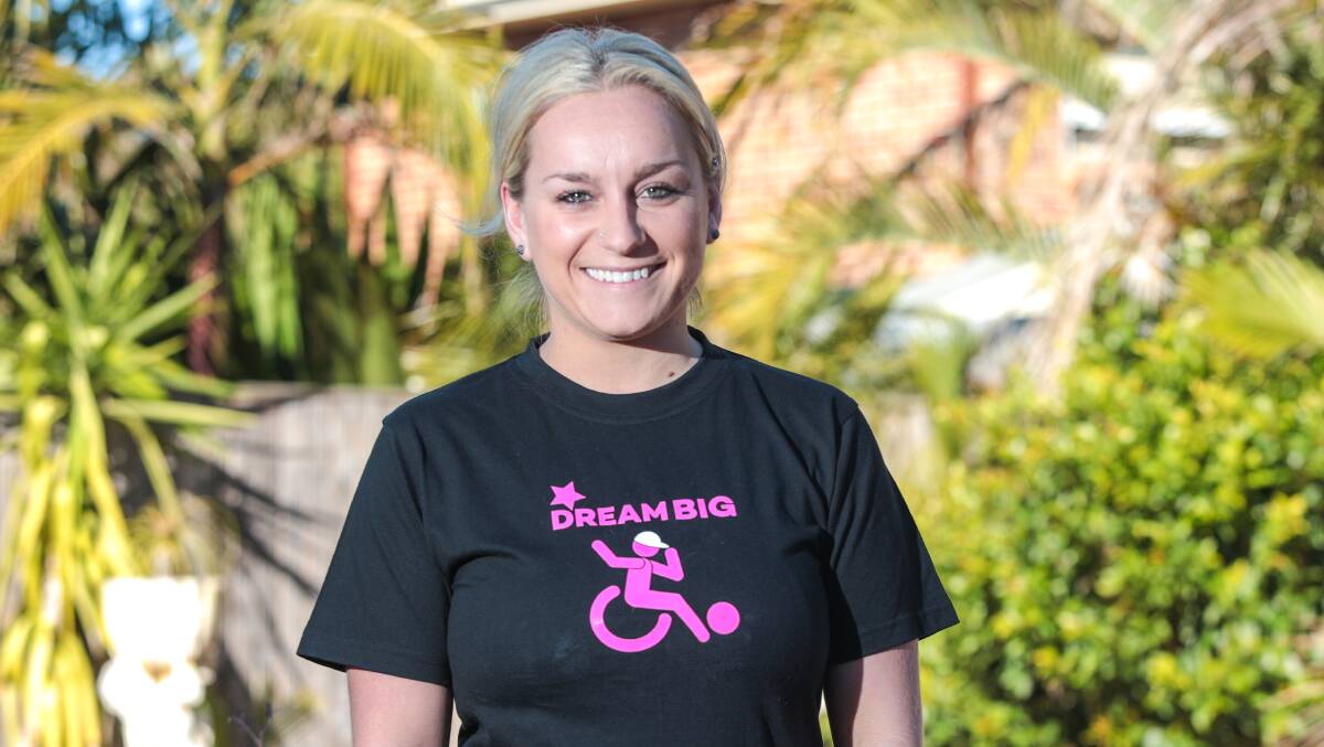 Dream Big Dancers owner Jacinta Pinkster runs a dance school that caters for people with disabilities. She loves the reaction of parents when they see their children perform so well. Picture: ADAM McLEAN