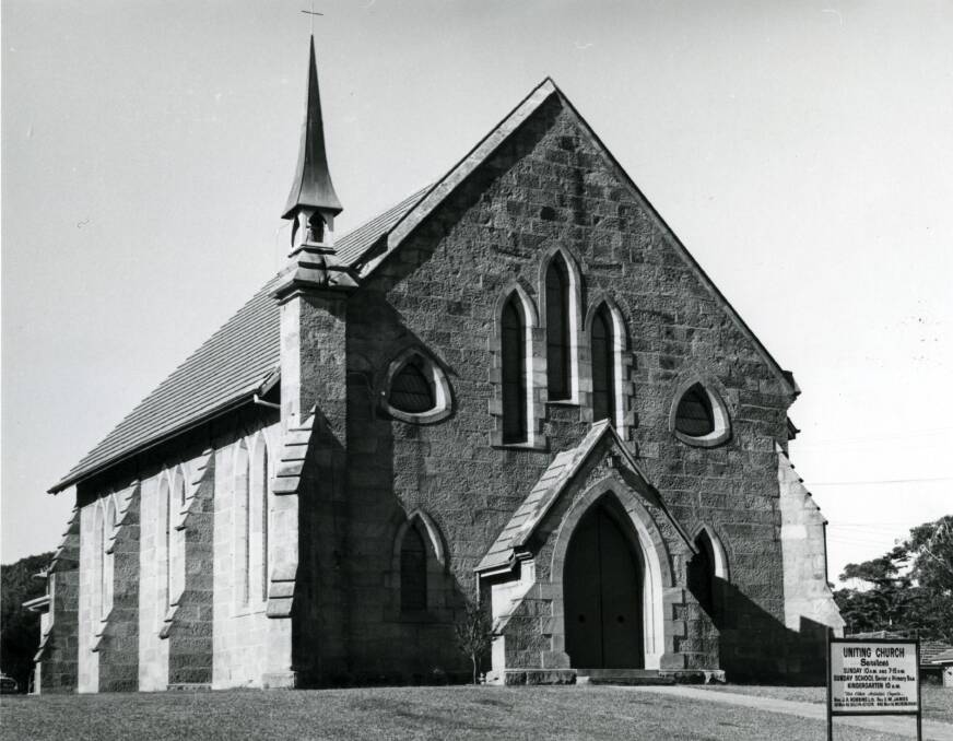 The Uniting Church at Bulli, c1980, now known as the Northern Illawarra Uniting Church at Bulli was officially opened on May 7, 1865. Picture: From the collections of WOLLONGONG CITY LIBRARY and ILLAWARRA HISTORICAL SOCIETY
