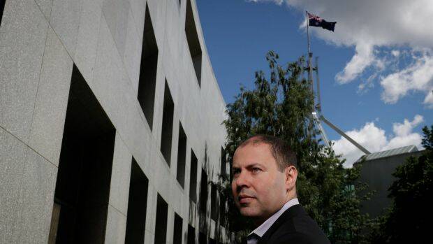 Environment and Energy Minister Josh Frydenberg said the government's national energy guarantee, announced in October, was "the most effective way" to cut emissions. Photo: Alex Ellinghausen
