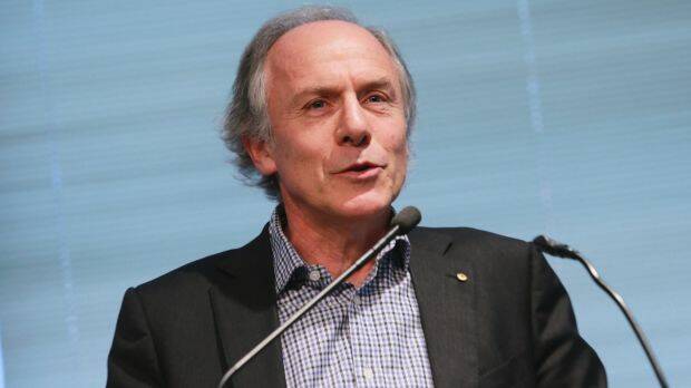 Chief Scientist Alan Finkel proposed a clean energy target which would lock in a 28 per cent reduction in energy-related emissions by 2030. Photo: Wayne Taylor
