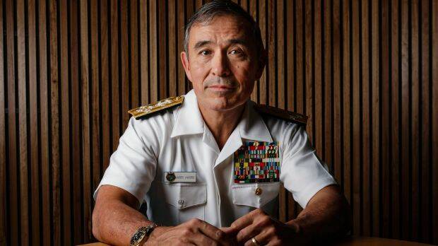Admiral Harry Harris in Sydney on December 14, 2016.  Photo: Brook Mitchell
