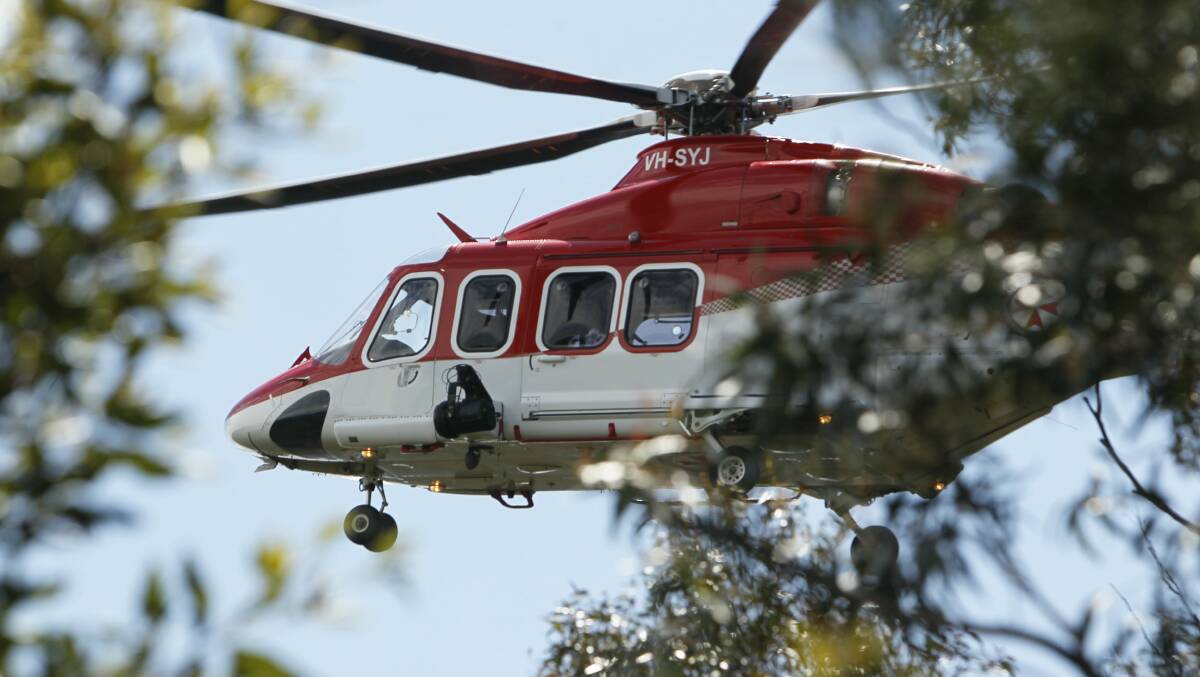 Helicopter called to Macquarie Pass accident