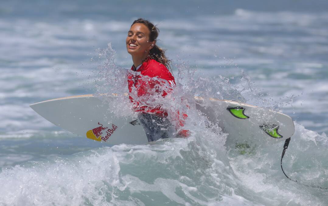 Challenge: Sally Fitzgibbons faces a must-win heat in the US. Picture: WSL