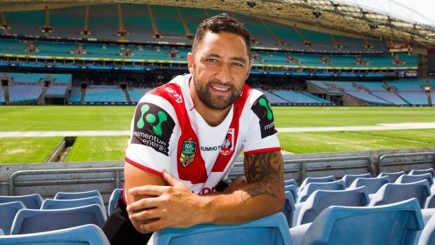 Battle: Benji Marshall. Picture: GETTY IMAGES