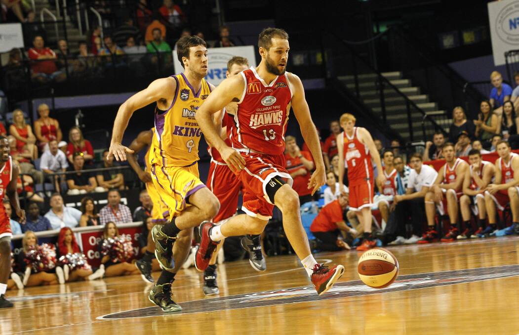 Wollongong Hawks Rhys Martin is back in the Boomers squad.
