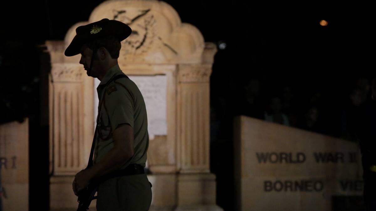 Flick through a gallery of the Wollongong ANZAC day dawn service, and watch the video below.