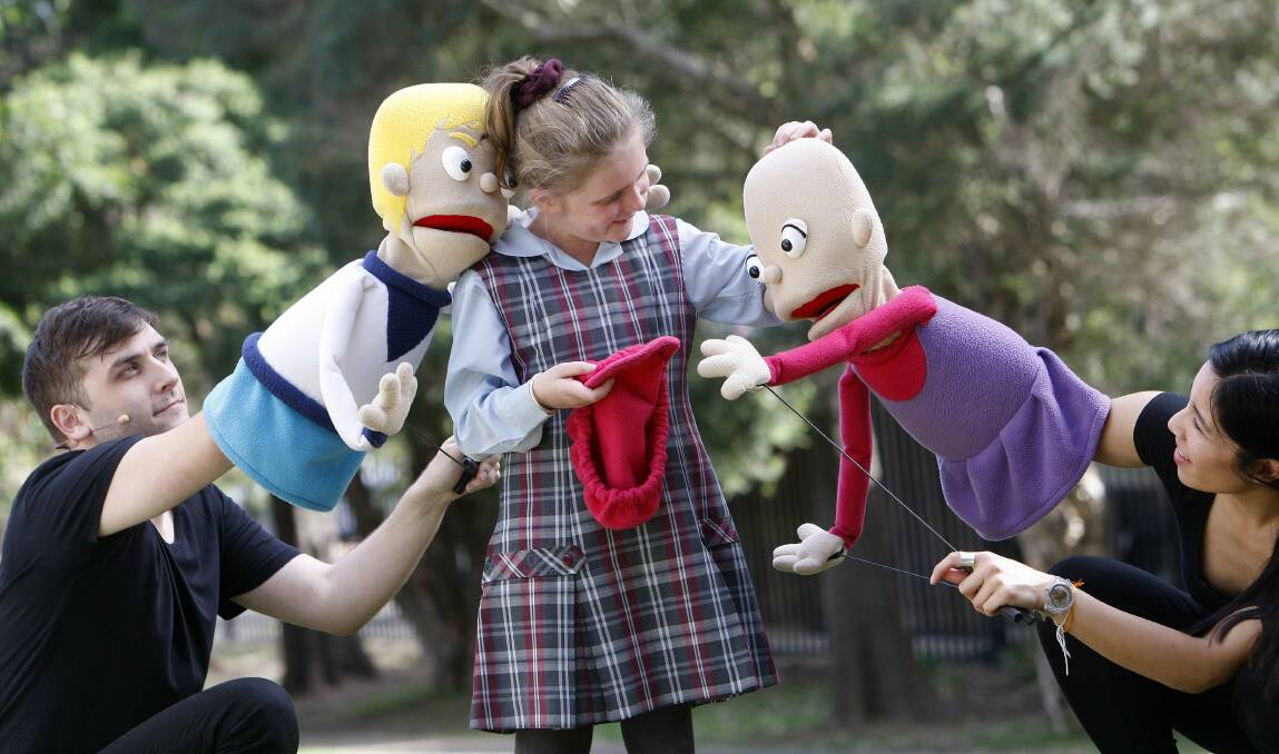 Camp Quality puppet show