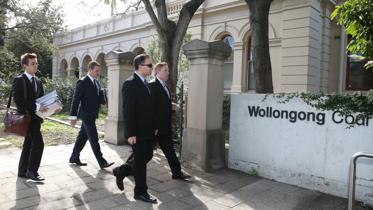 Disgraced Wollongong teacher Peter Wouters at Wollongong court in April.
