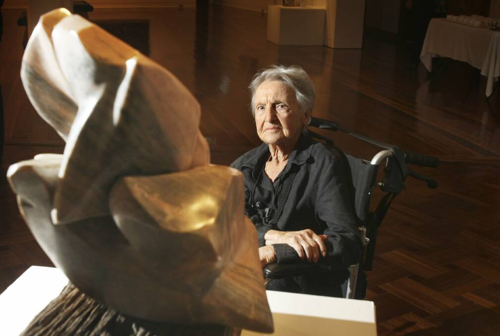 In between raising a large family and working on the family’s Calderwood property, May Barrie forged a successful artistic career. Her creative career spanned more than seven decades. Picture: MELANIE RUSSELL