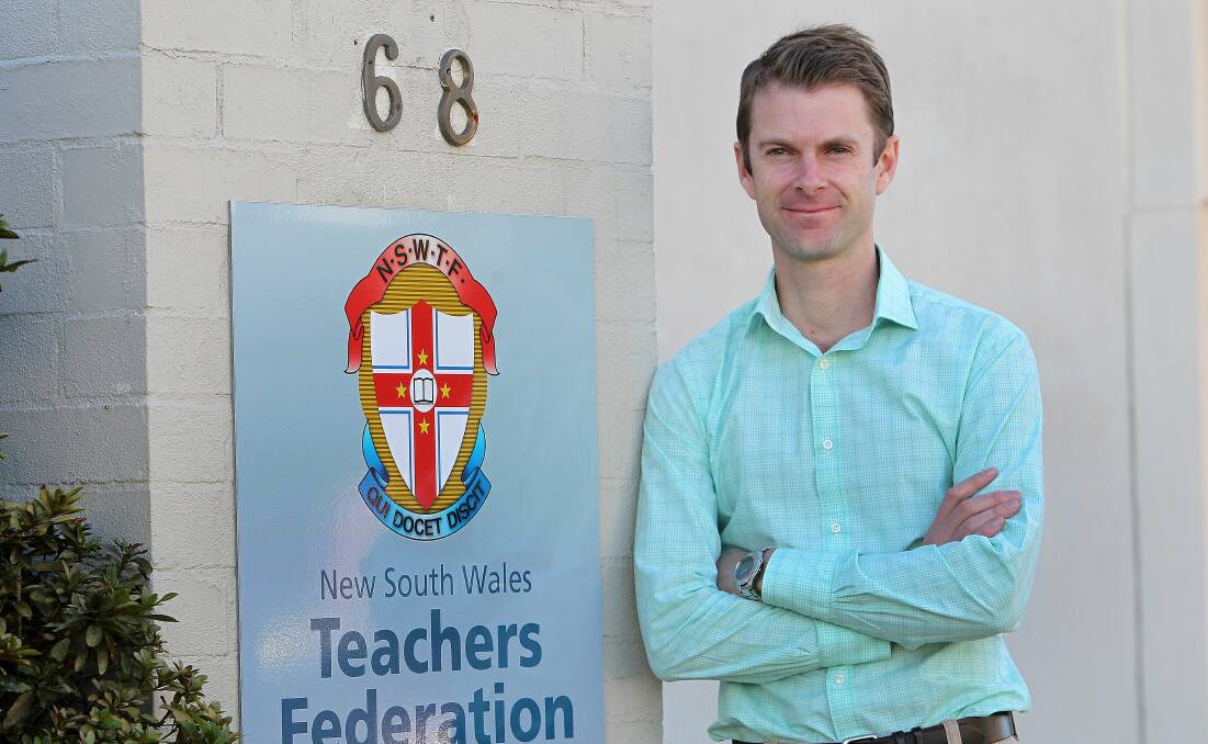 NSW Teachers Federation Wollongong region spokesman John Black. Picture: GREG TOTMAN