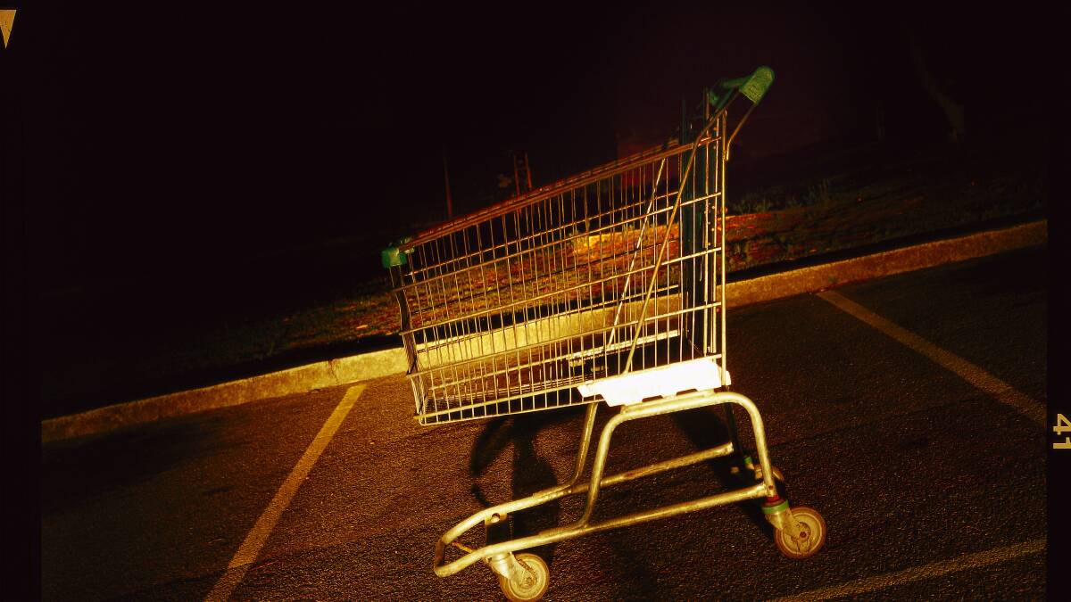 Trolley-load of trouble for thief