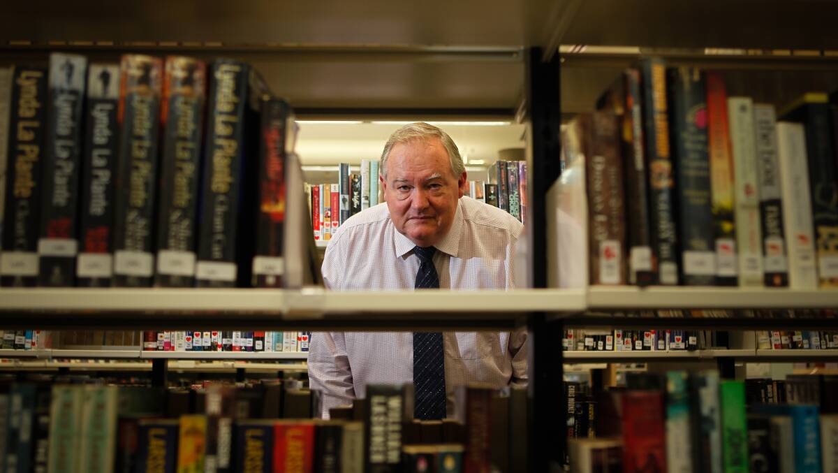 Graham Smith says a little money could go a long way toward ensuring the viability of libraries. Picture: CHRISTOPHER CHAN