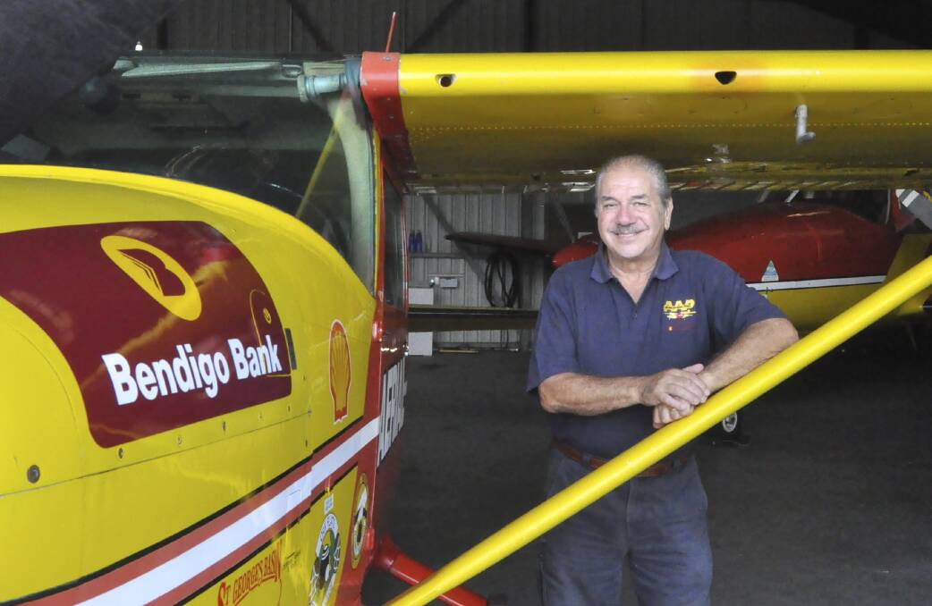 Bendigo Bank Aerial Patrol general manager Harry Mitchell.