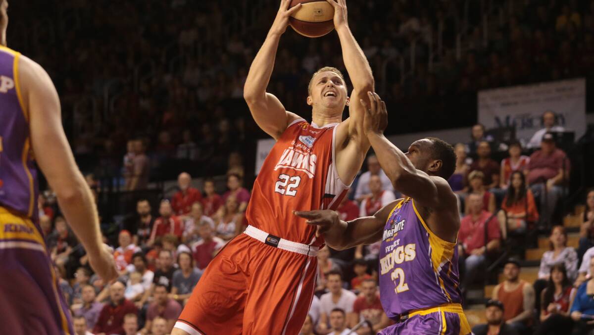 Tim Coenraad against the Sydney Kings earlier this month.
