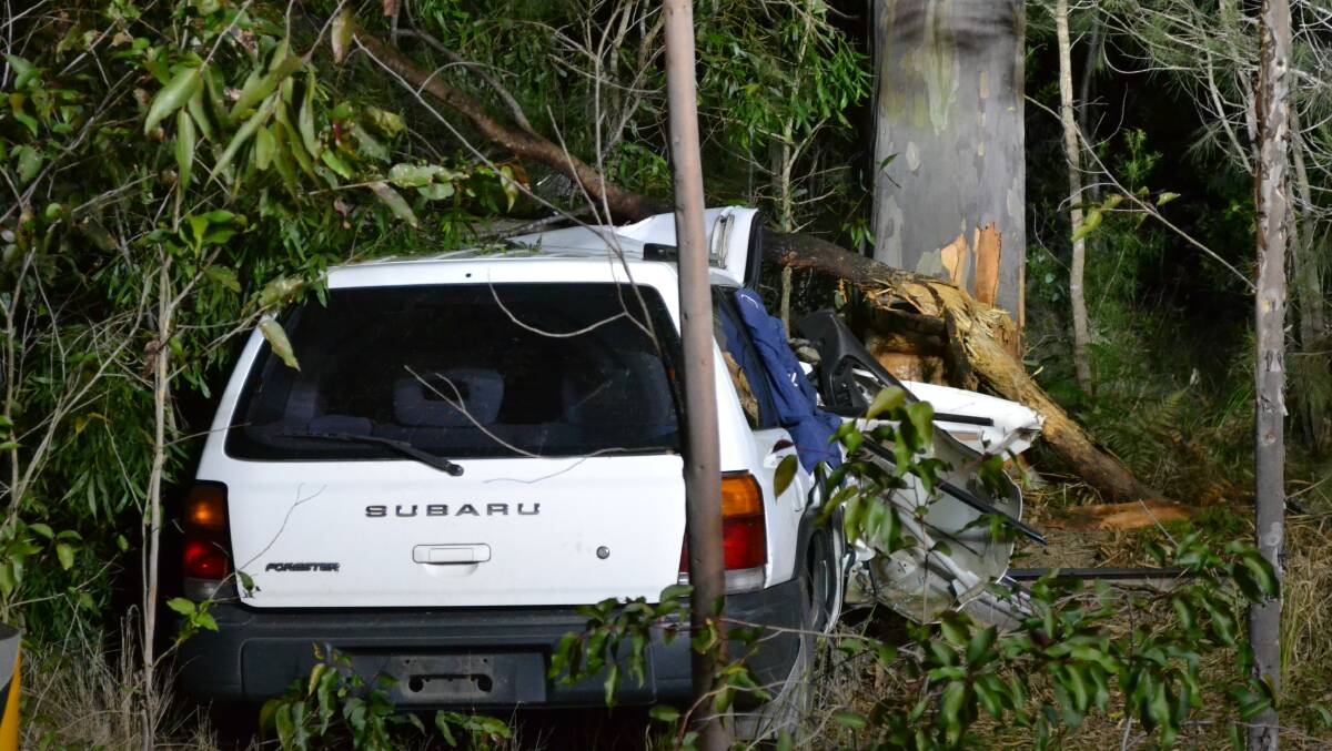 Police are preparing a report for the coroner following a single car accident on The Wool Road on Friday afternoon in which a Vincentia woman was killed.
