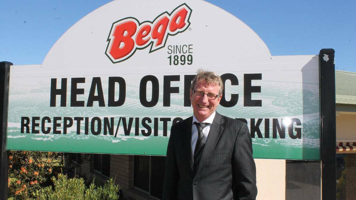 Bega Cheese CEO Barry Irvin.