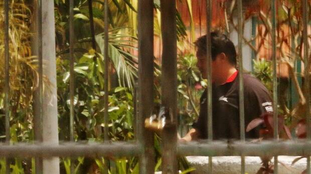 Andrew Chan, one of the Bali nine duo, photographed yesterday in Kerobokan Prison. Picture: KATE GERAGHTY
