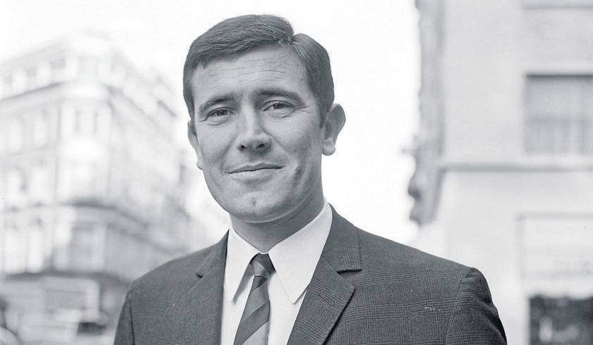 HEY DAY: Australian actor and model George Lazenby pictured on January 29 1967. Picture: REG BURKETT/DAILY EXPRESS/HULTON ARCHIVE/GETTY IMAGES