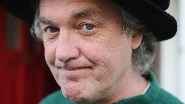 Top Gear co-presenter James May poses for a photograph outside his home on Wednesday in Hammersmith, London, England. Picture: GETTY IMAGES