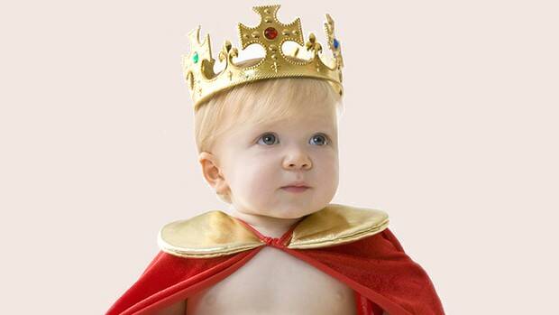 Oliver wears the crown, but royal baby names George and Louis are in hot pursuit. Picture: GETTY IMAGES