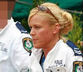 Former Police Rescue and Bomb Squad member Jenny-Lee Harrod.