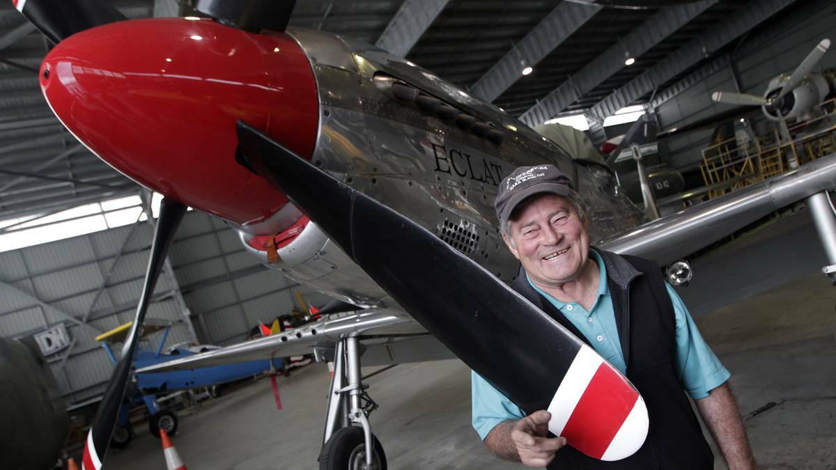 Catalina Chief pilot Gordon Glynn at the HARS Museum. Picture: ANDY ZAKELI