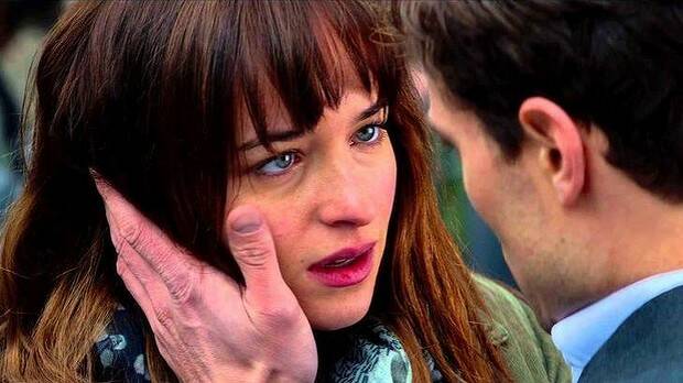 Dakota Johnson gives an impressive performance, but Jamie Dornan has less to work with in Fifty Shades of Grey.