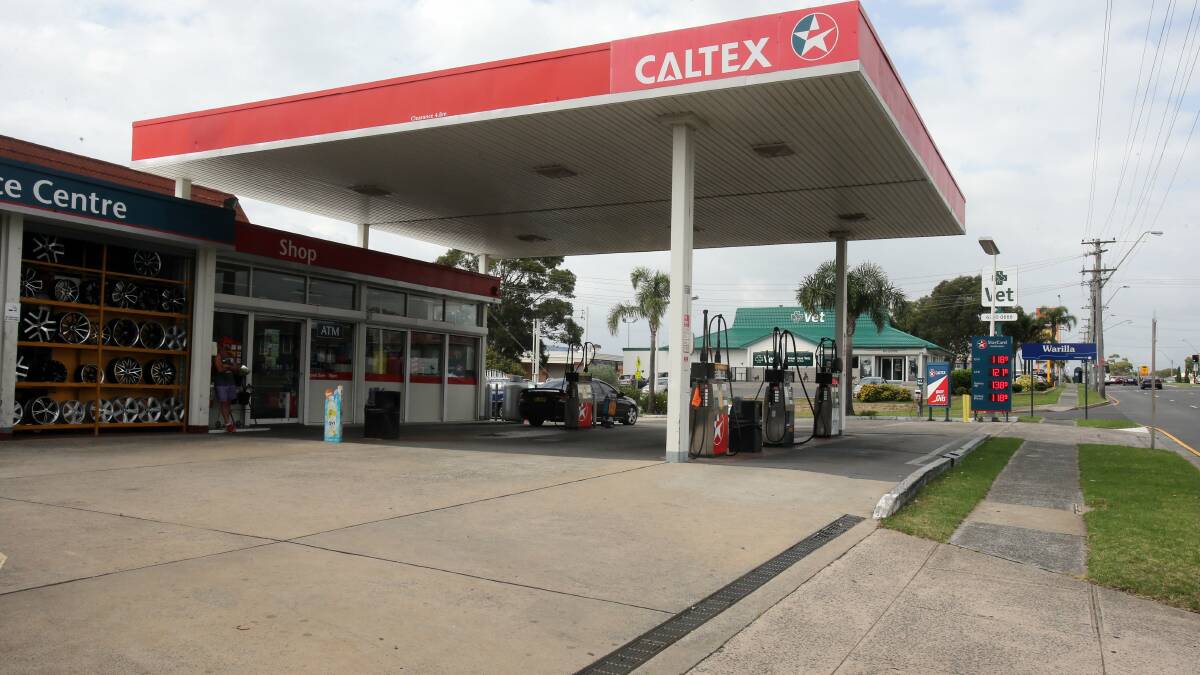 The Caltex Service Station in Warillla. Picture: ROBERT PEET