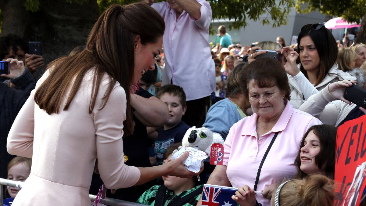 The Duke and Duchess of Cambridge visited Adelaide's northern suburbs. Photo: Getty Images