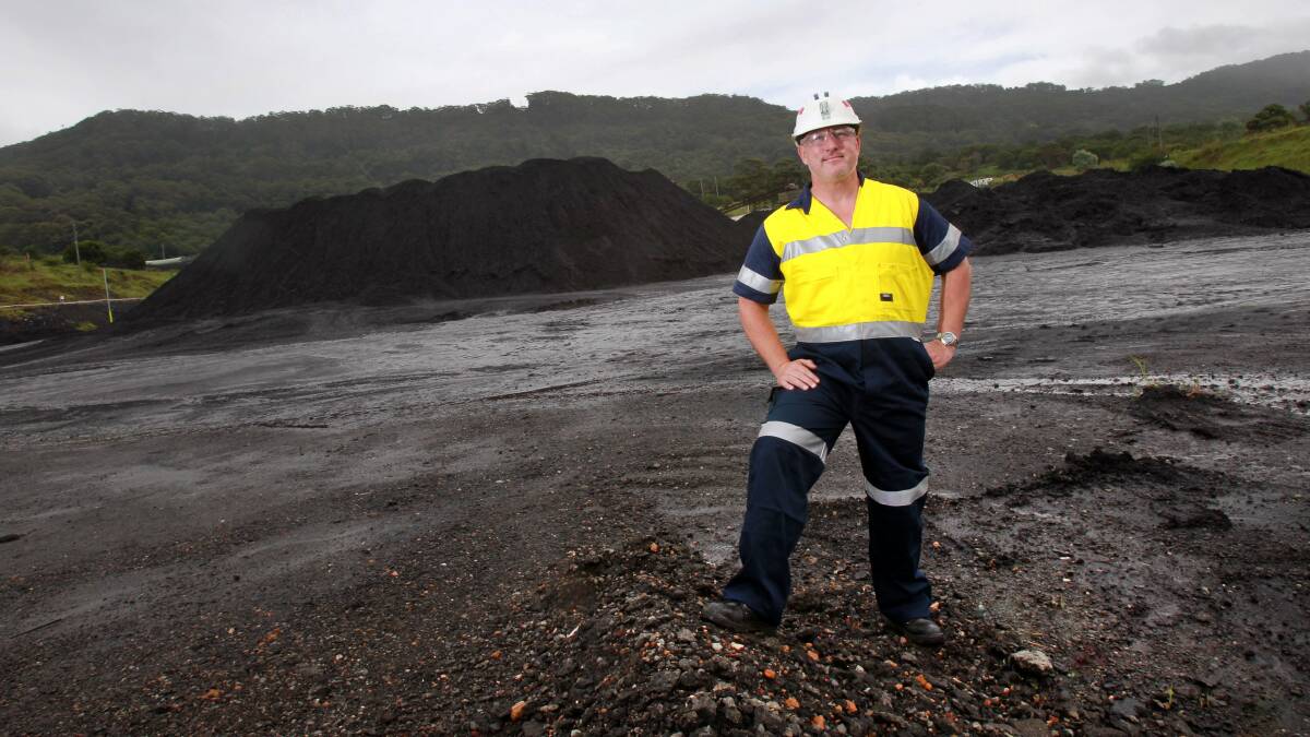 Wollongong Coal chief operating officer Dave Stone.