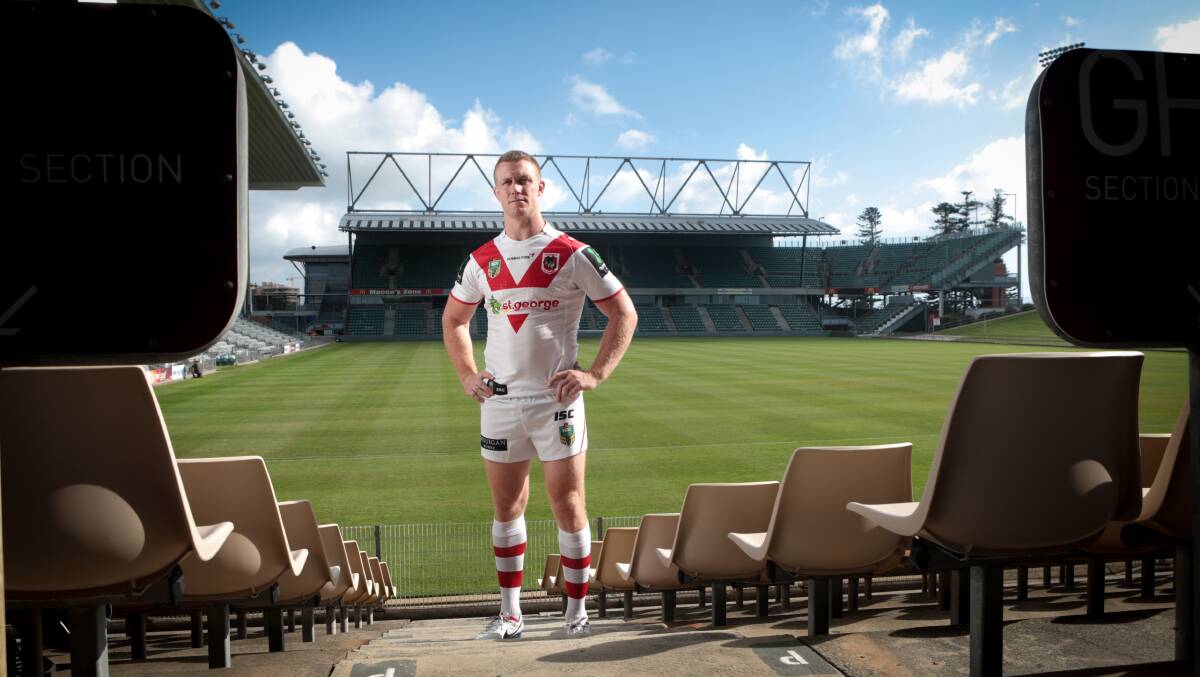 St George Illawarra captain Ben Creagh will play his 250th NRL match on Saturday. Picture: ADAM McLEAN