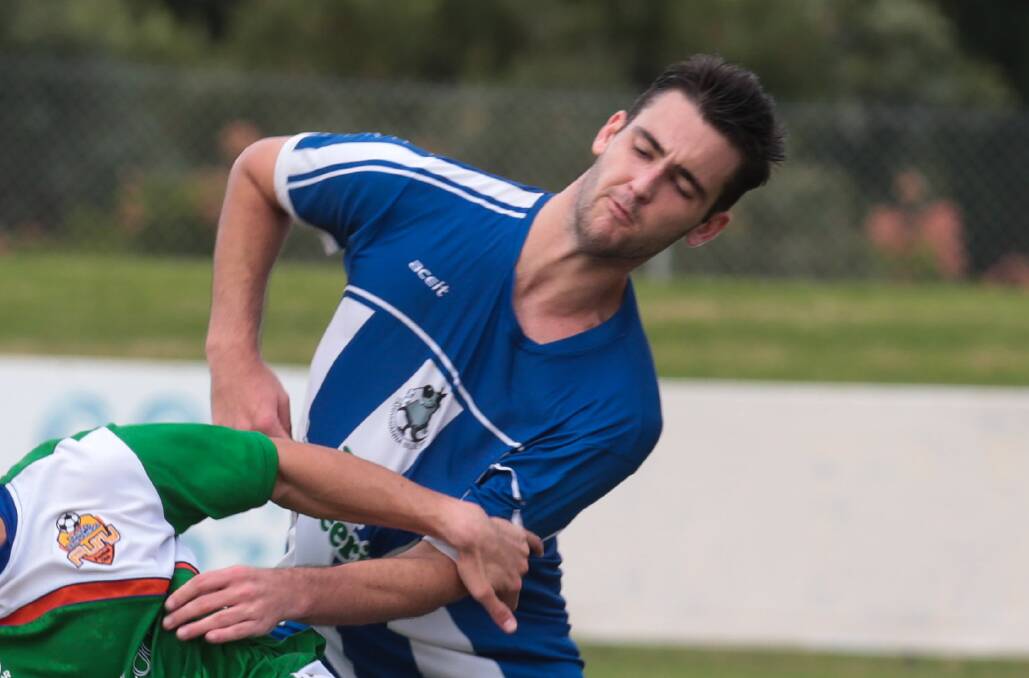 Vaughn Patterson scored all four goals for Tarrawanna in their 4-2 victory over Albion Park.
