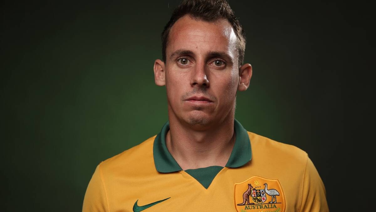 Albion Park junior Luke Wilkshire is part of Australia’s World Cup squad for the tournament in Brazil, starting next month. Picture: GETTY IMAGES