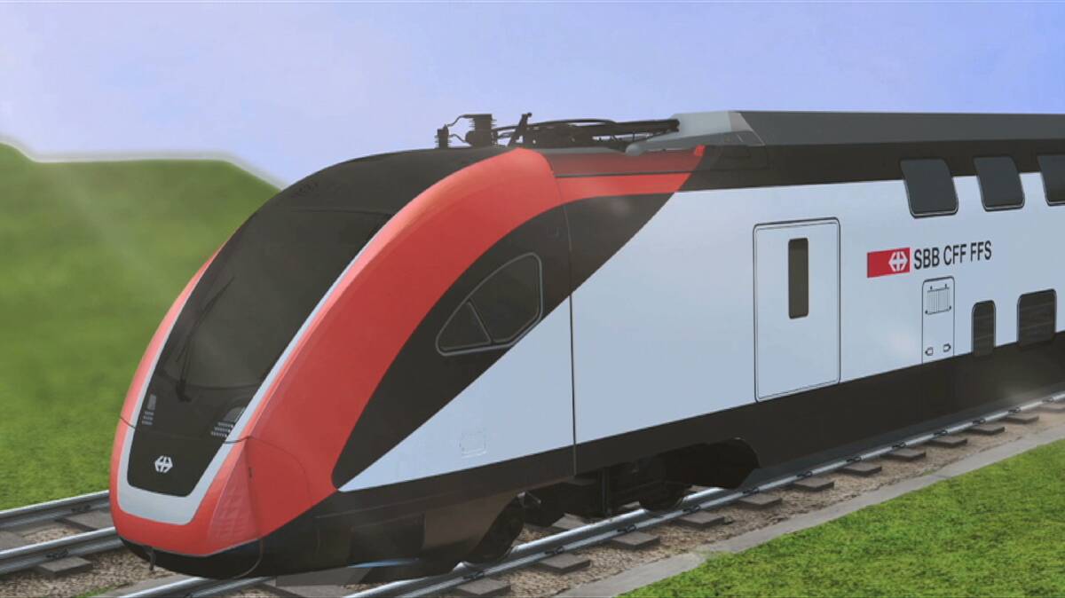 Handout images of what the new NSW intercity trains could look like. 