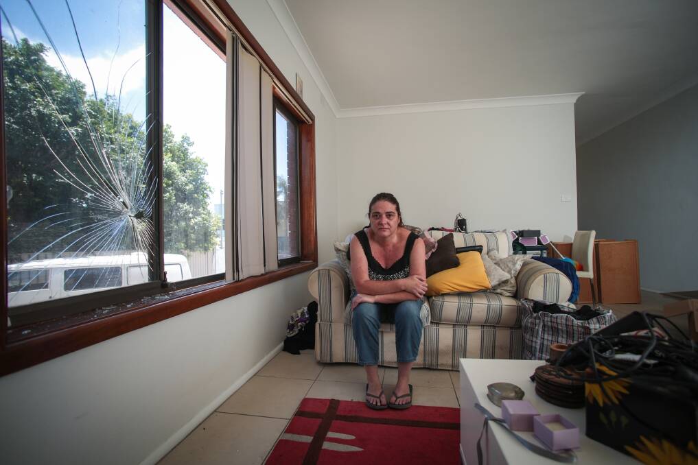 "I've had to rely on donations for everything." Susie Jay's life has been thrown into further disarray by the prolonged period she has spent living in a hotel room. Picture: ADAM McLEAN