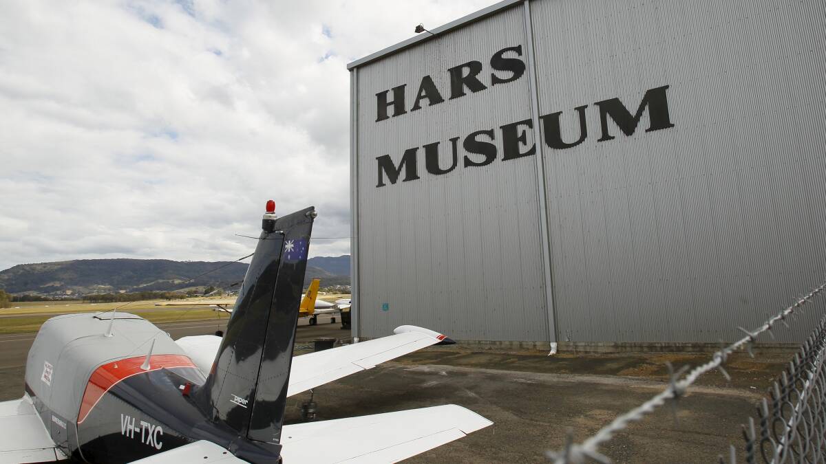 File photo of the HARS hangar at Albion Park airport.