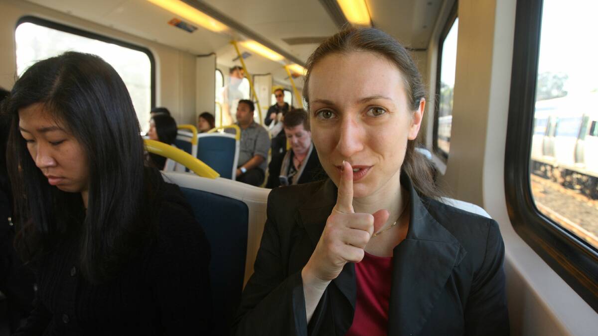 Commuters are still having loud conversations on quiet carriages.