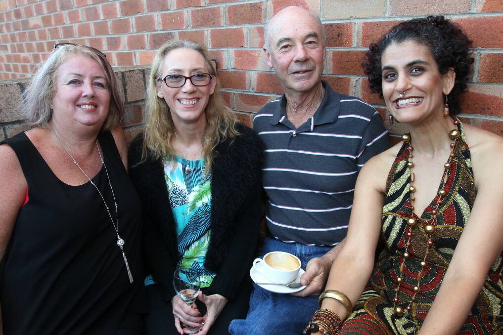 Kerry Orr, Donna Daniels, Peter Coleman and Melinda Michail at Swell.