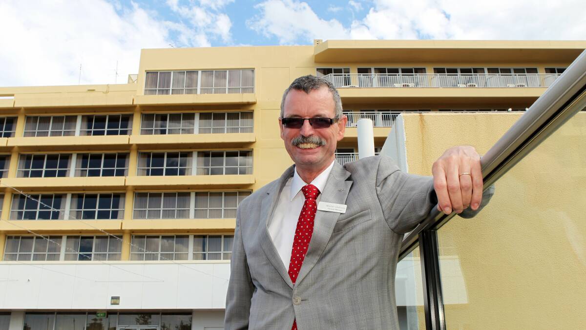 Outgoing hotel boss Walter Immoos is happy to stay in the Illawarra and continue his community work. Picture: GREG TOTMAN