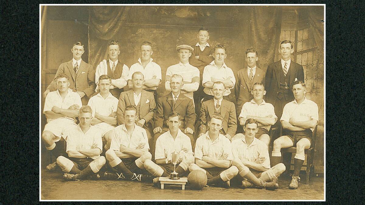 Wollongong Soccer Club: Winners Langridge Physical Culture Cup, Season 1932. 