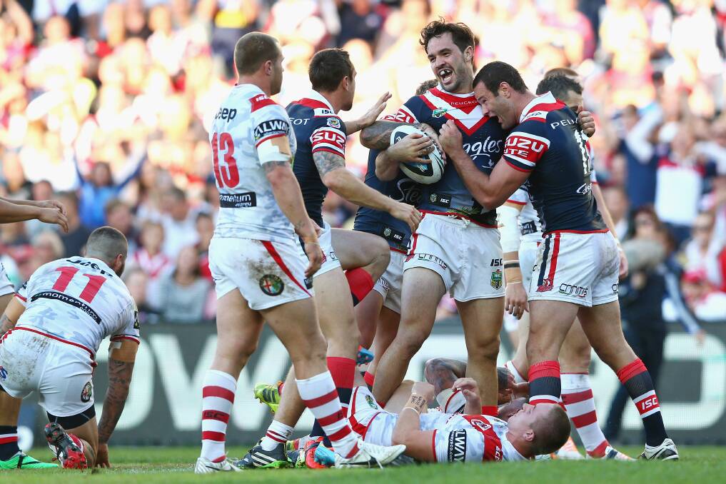 Round 8 match between the Dragons and Roosters at Allianz Stadium. Picture: GETTY IMAGES