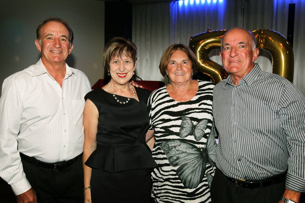 Robert and Mary Gonzo, Elaine and Frank Gonzo at Centro Wollongong.