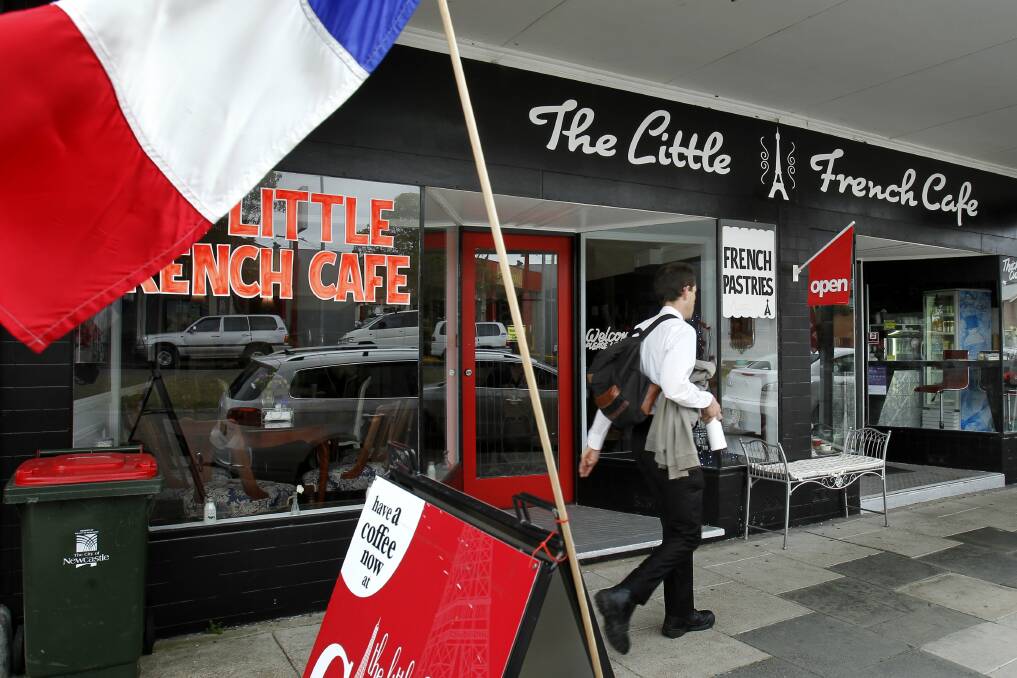 The Little French Cafe has won support and criticism for its stance on children. Picture: MAX MASON-HUBERS
