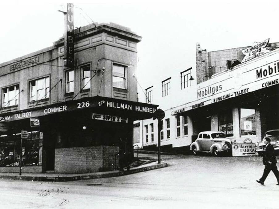 The Hillman Humber car dealership at 226 Crown Street in the 1930s. Picture: FACEBOOK