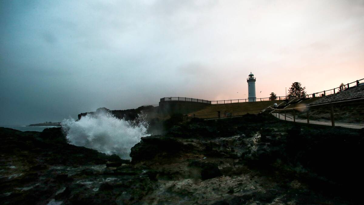 The Kiama Blowhole earlier this month. Picture: ADAM McLEAN