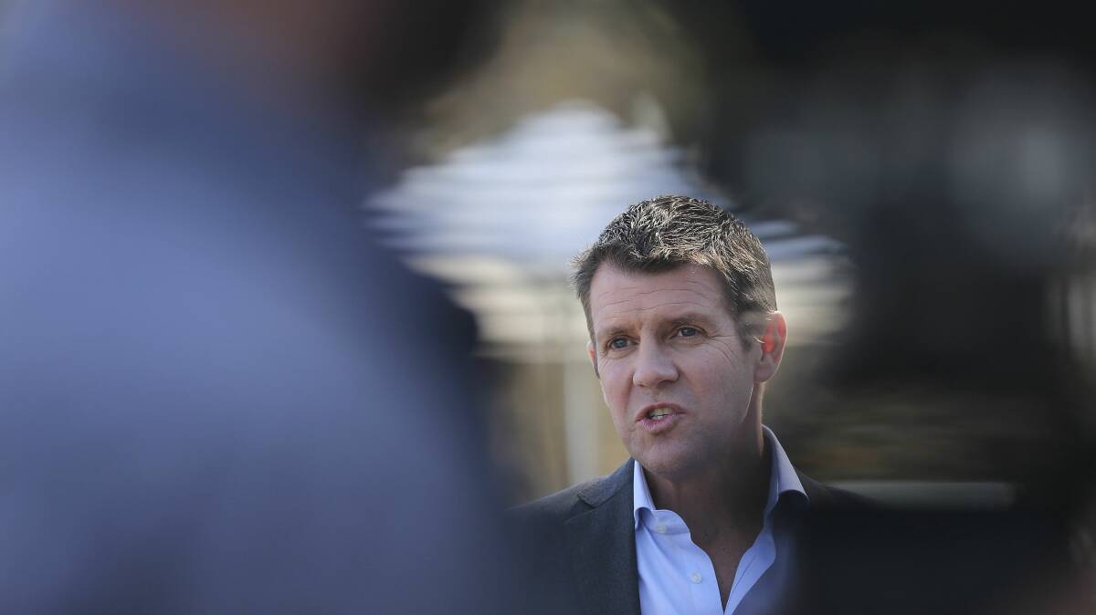 The new NSW Premier: Mike Baird. Picture: KATE GERAGHTY