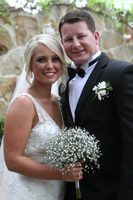 February 16: Kobie Cochrane and Tristan Hart were married at Ruby's Restaurant, Mount Kembla.