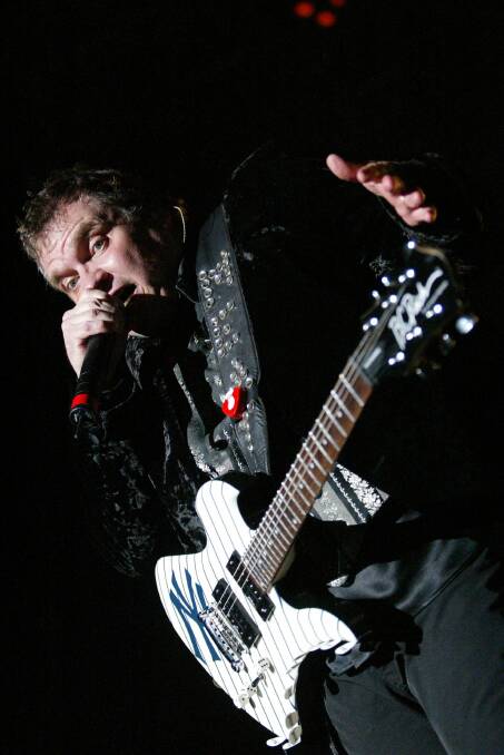 The Wollongong audience hears the words come right out of his mouth - 56-year-old Meat Loaf entertains almost 4000 people at WIN Entertainment Centre.
