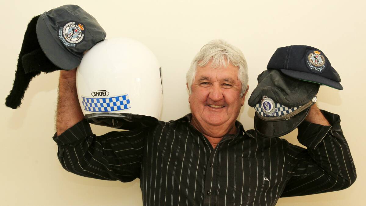Hero: Former police officer Bernie Doyle. Picture: GREG TOTMAN